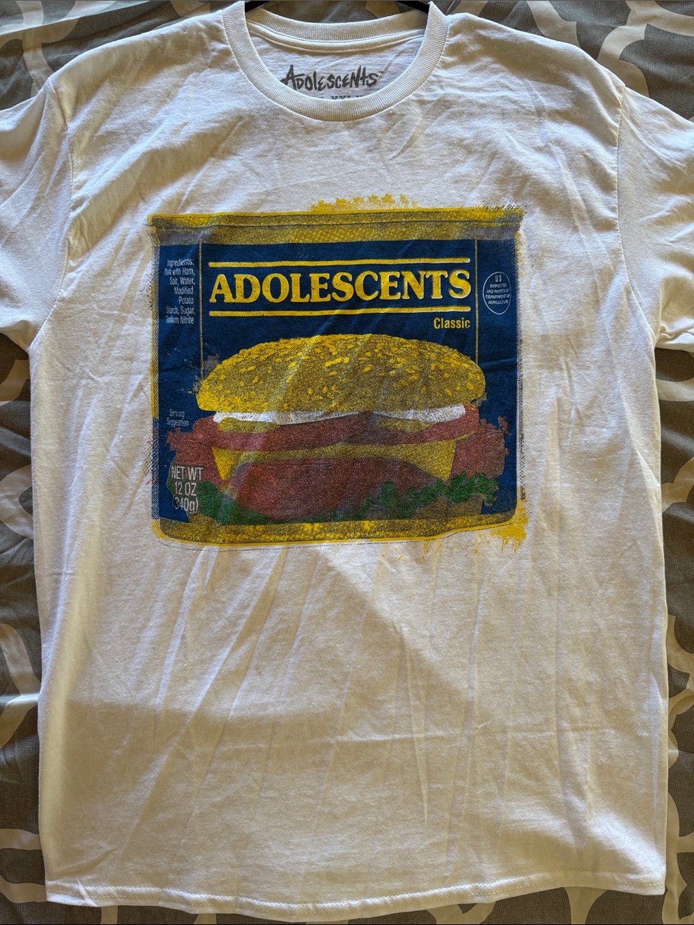 Adolescents band graphic tee
